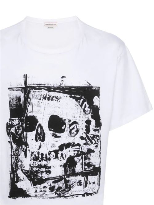 Men's print t-shirt Alexander McQueen | 781988QTABA0909